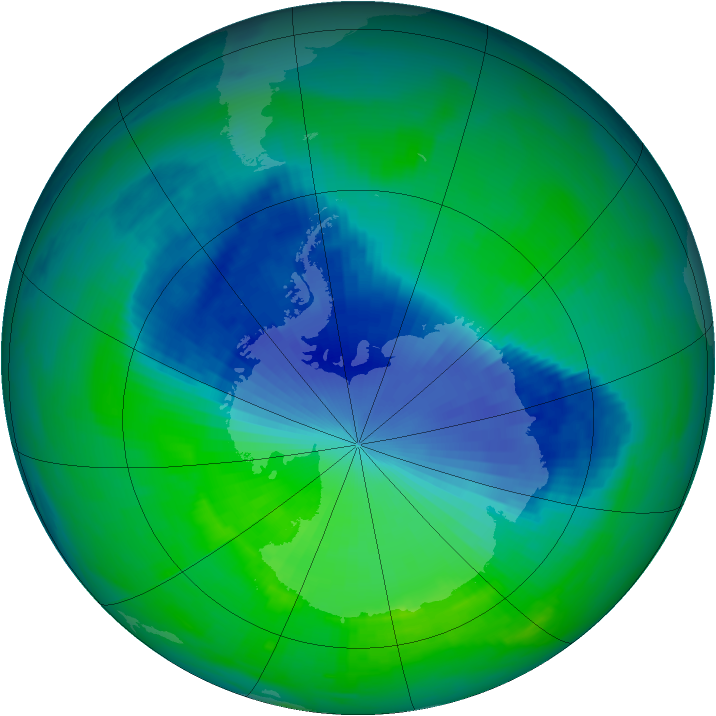 Ozone Map 1987-12-01